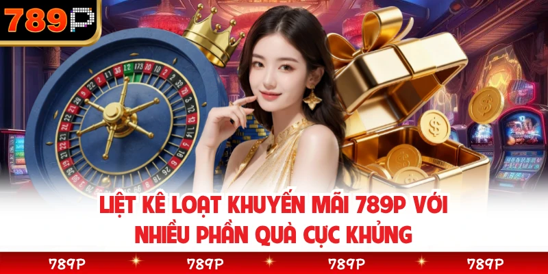 Liệt kê loạt khuyến mãi 789P với nhiều phần quà cực khủng