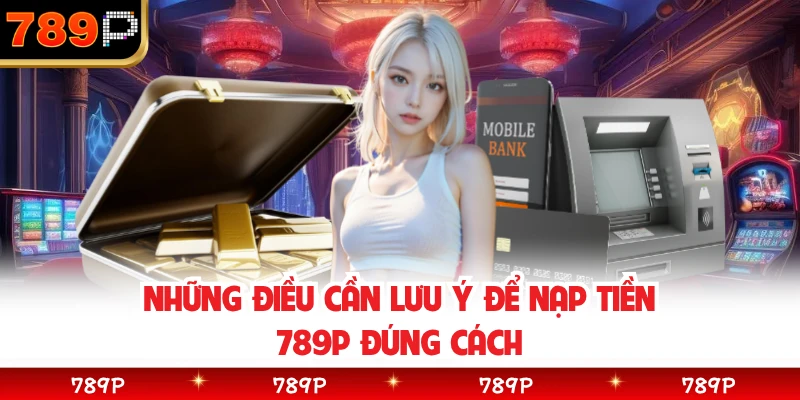 Những điều cần lưu ý để nạp tiền 789P đúng cách